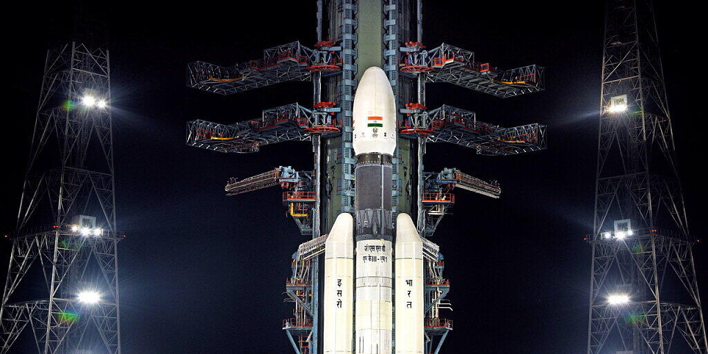 Ein Leck in einem Helium-Tank soll für den Startabbruch von Indiens erster Mondlandemission verantwortlich sein.