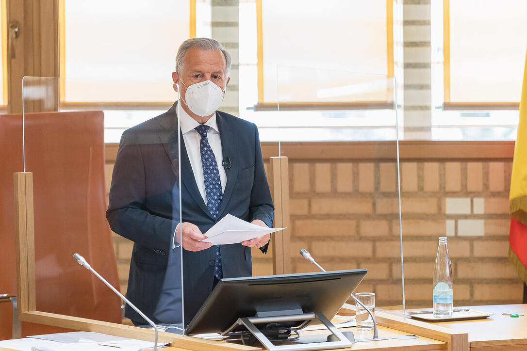 Landtagseröffnung 2021 in Vaduz