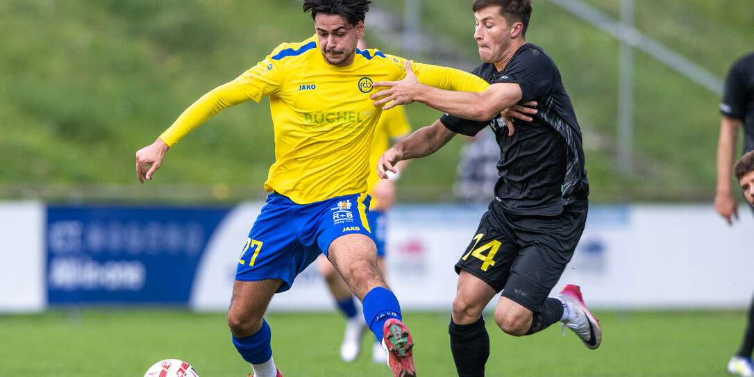 Mitko Gjorgjievskif (l.) fehlt gegen den Tabellenführer Weesen.