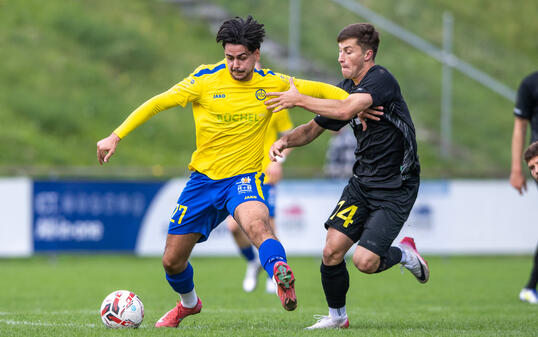 Mitko Gjorgjievskif (l.) fehlt gegen den Tabellenführer Weesen.