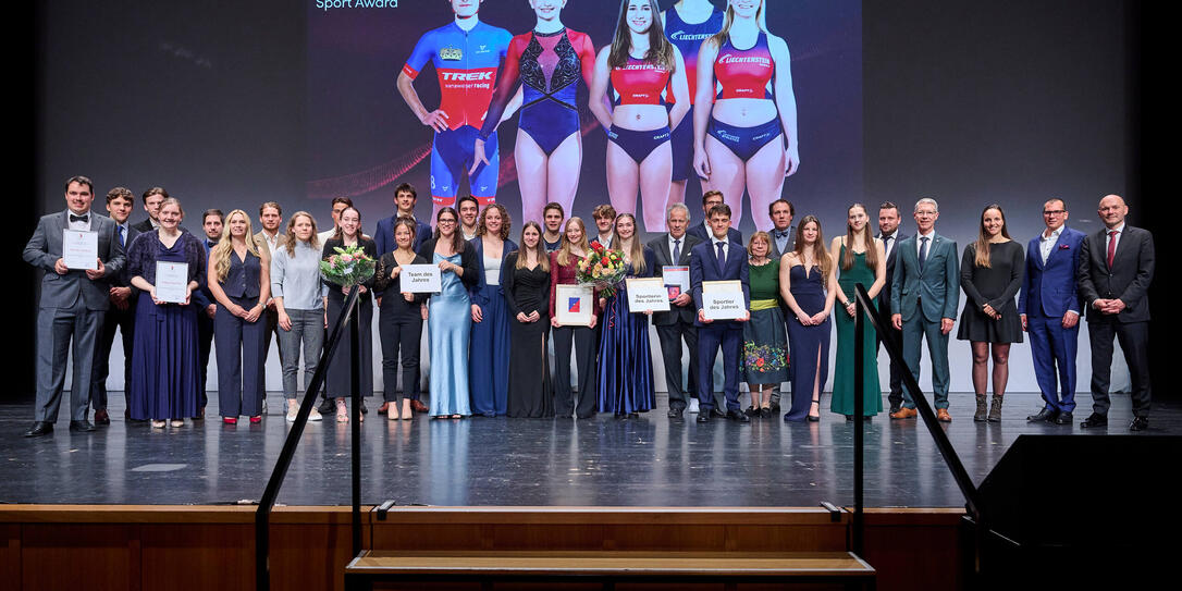 Die Gewinner der LLB Sport Awards 2025.