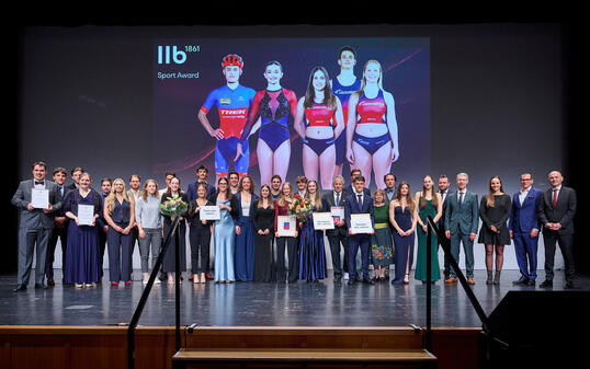 Die Gewinner der LLB Sport Awards 2025.