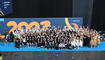 Liechtensteiner Delegation bei der Gymnaestrada 2023 in Amsterdam