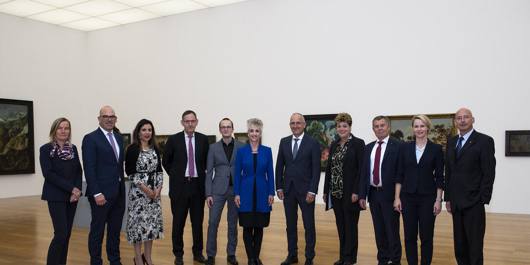 Besuch des Zurcher Regierungsrates