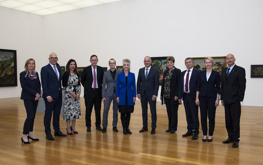 Besuch des Zurcher Regierungsrates