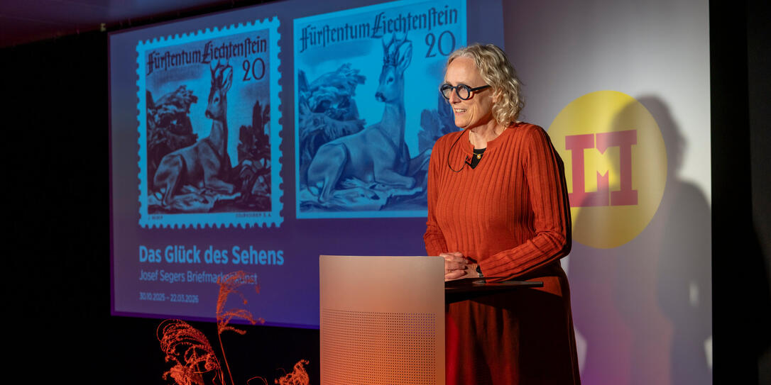 Postmuseum Vernissage in Vaduz