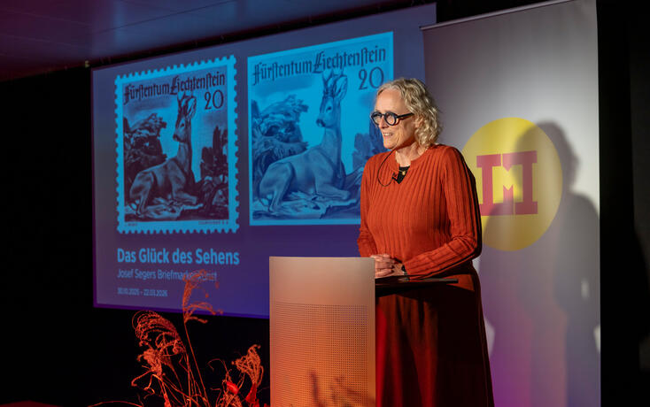 Postmuseum Vernissage in Vaduz