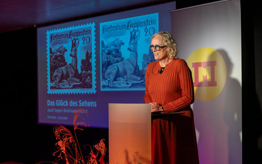Postmuseum Vernissage in Vaduz