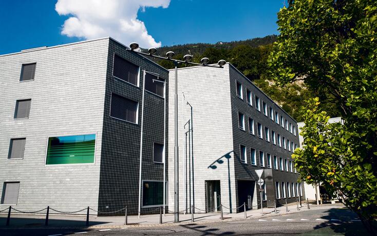 Gerichtsgeb&auml;ude in Vaduz
