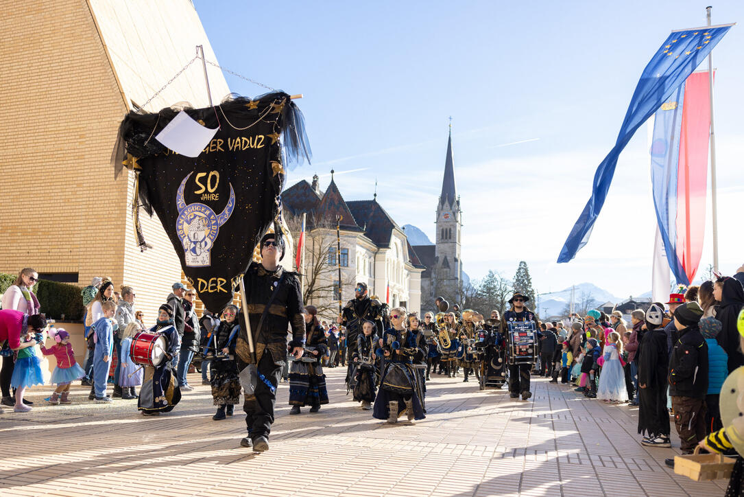 Fasnachtsumzug in Vaduz