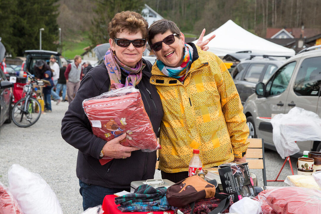 Flohmarkt in Buchs / Werdenberg