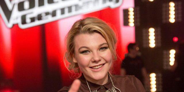 Charley Ann Schmutzler nach ihrem Sieg bei "The Voice of Germany"