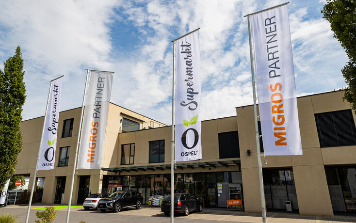 Ospelt Supermarkt in Ruggell