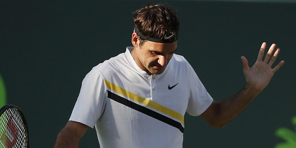Roger Federer strauchelt gegen den 15 Jahre jüngeren Thanasi Kokkinakis