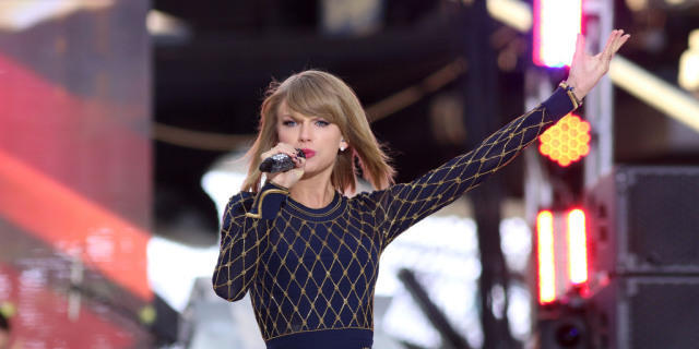 Taylor Swift bei einem Auftritt in New York
