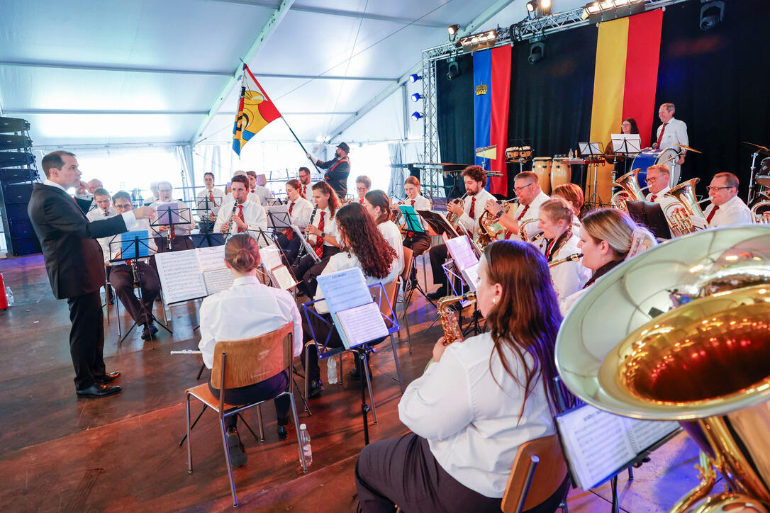 76. Liechtensteiner Verbandsmusikfest in Mauren  unter dem Motto «Mura - tönt guat»