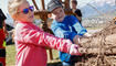 Kinder bauen Funken in Schaanwald