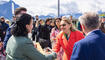 Feierlichkeiten zum Jubiläum bei der alten Rheinbrücke Vaduz–Sevelen
