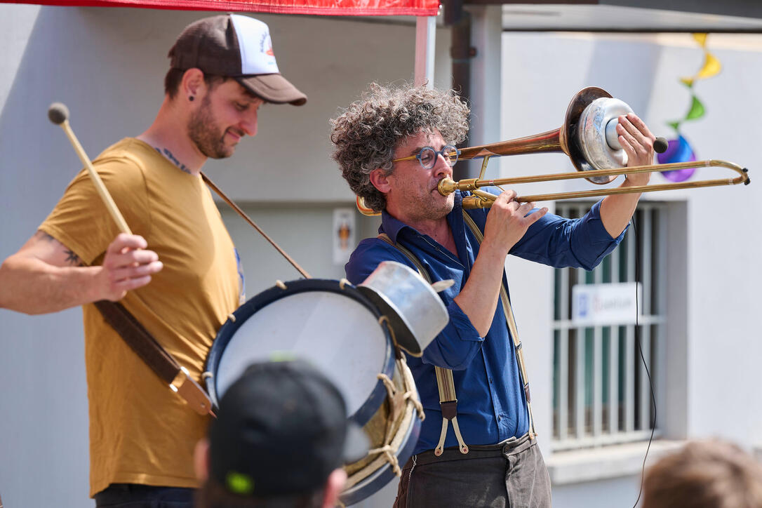 Buskers Strassenkunstfestival in Vaduz