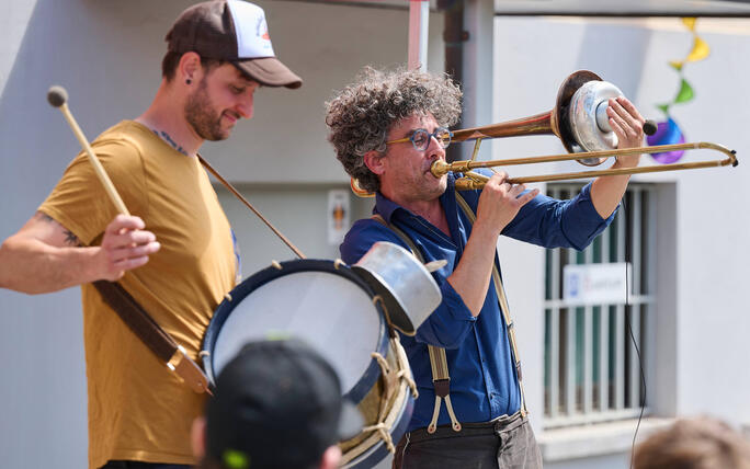 Buskers Strassenkunstfestival in Vaduz