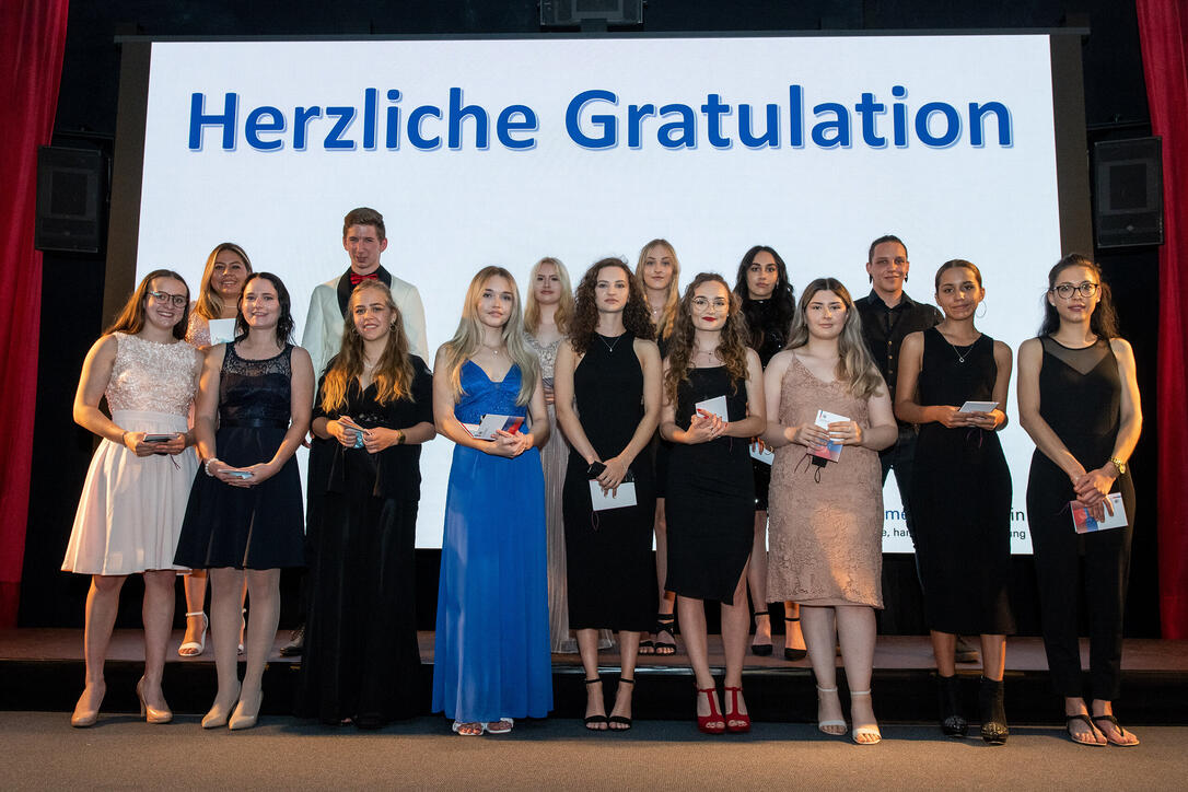 Lehrabschlussfeier der Wirtschaftskammer Liechtenstein