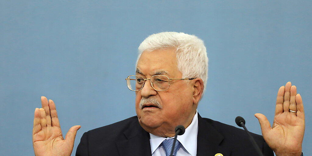 "Werden nicht Sklaven oder Diener der US-Regierung": Palästinenserpräsident Mahmud Abbas.