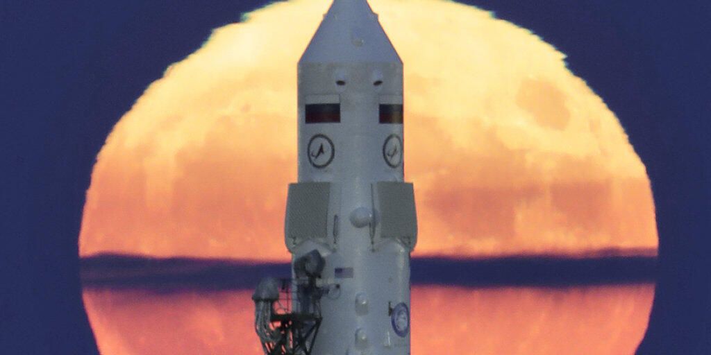 Mit dieser russischen Sojus-FG-Rakete sind schon ISS-Crew-Mitglieder ins Weltall geflogen (Aufnahme vom November 2016 auf der Basis in Baikonur, Kasachstan).