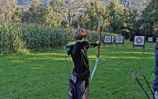 Christopher Schmid beim Training.