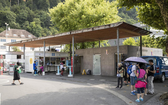 öffentliche WC Anlage im Städtle Vaduz