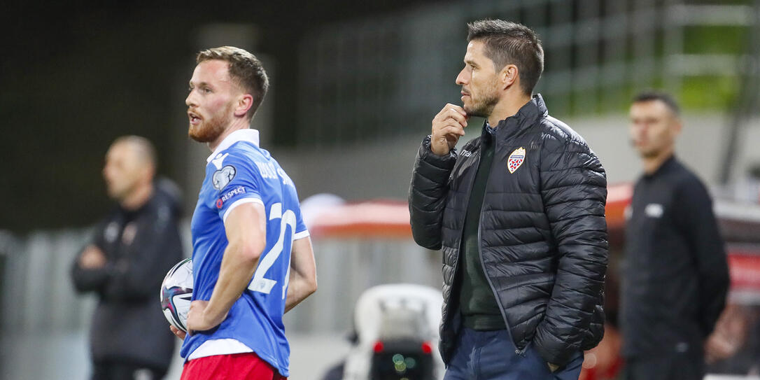 Liechtenstein Vaduz Fussball UEFA WM-Qualifikationsspiel Liechtenstein - Nordmazedonien