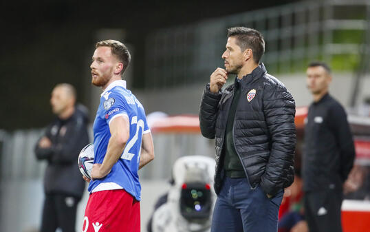 Liechtenstein Vaduz Fussball UEFA WM-Qualifikationsspiel Liechtenstein - Nordmazedonien