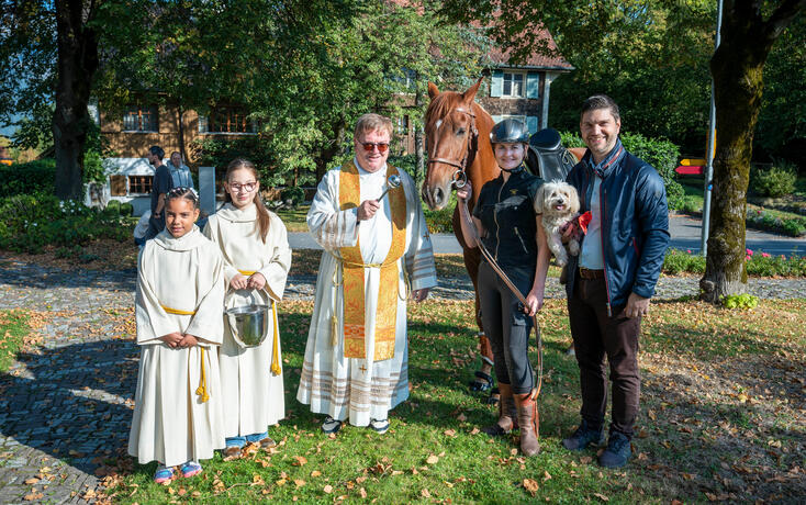 Tiersegnung in Gamprin