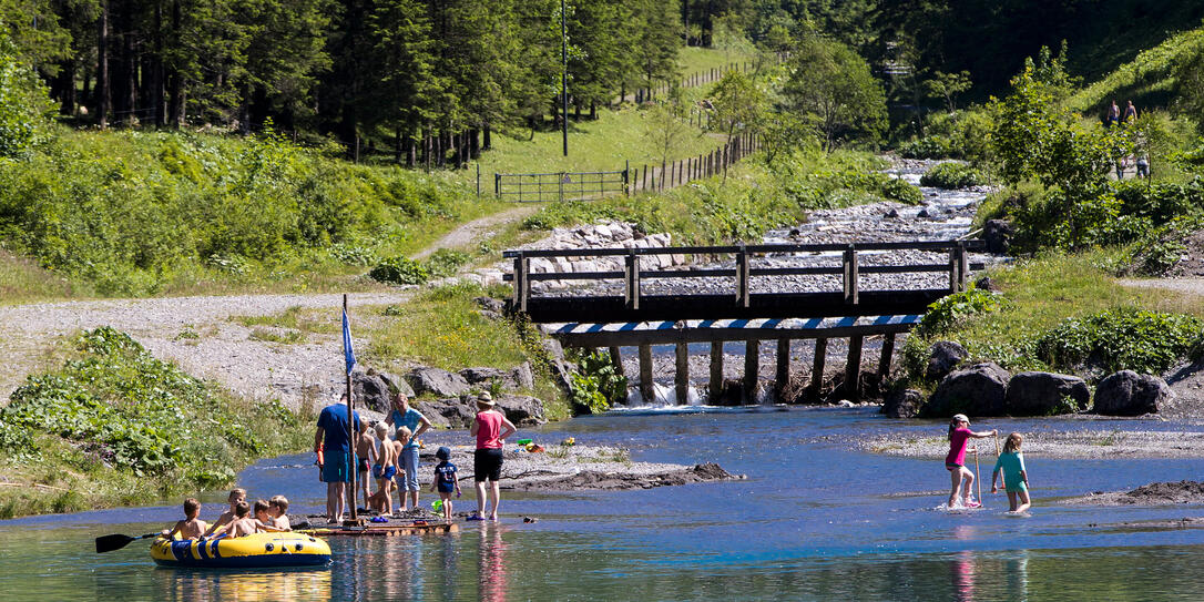 Gänglesee in Steg Gänglesee in Steg