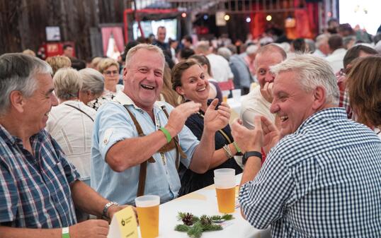Kick-off Landesfeuerwehrtag mit "Füürwehrstadl", in Balzers