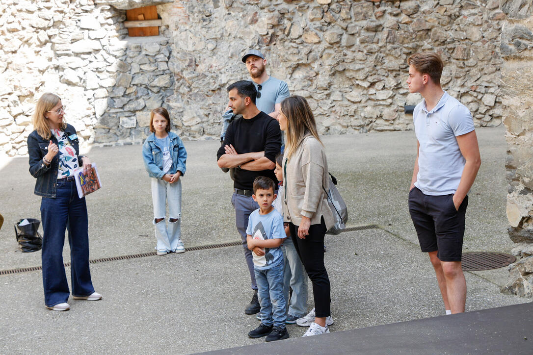 Familien- und Freunde-Sonntag auf Burg Gutenberg. Balzers.