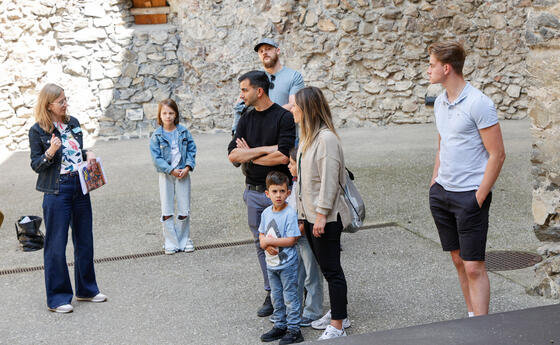 Familien- und Freunde-Sonntag auf Burg Gutenberg. Balzers.