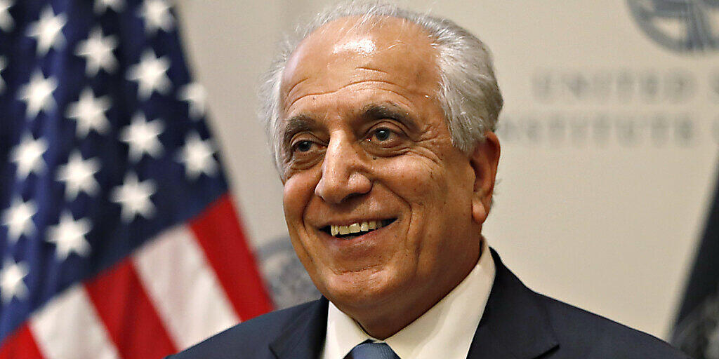 Der US-Sonderbeauftragte für Afghanistan, Zalmay Khalilzad, hält sich zurzeit in Kabul auf. Er will in der kommenden Woche zu einer neuen Gesprächsrunde mit den Taliban in die katarische Hauptstadt Doha reisen. (Archivbild)