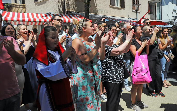 Grenzenlos, Interkulturelles Strassenfest in Buchs