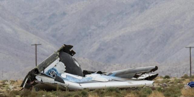 Mehrere Wrackteile wurden in der Mojave-Wüste gefunden
