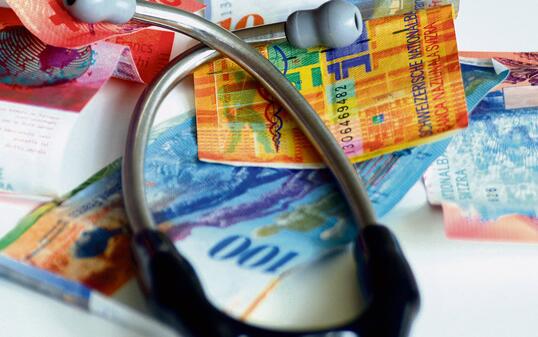 Health care costs in Switzerland.