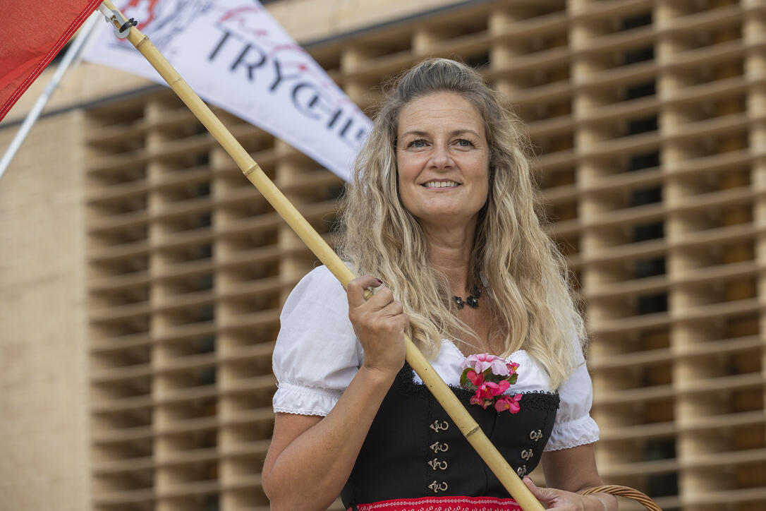 Corona Demo in Vaduz
