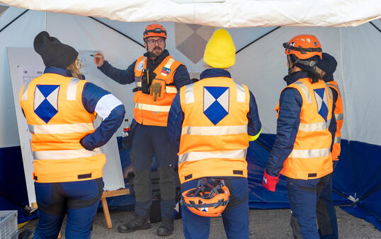Kulturgüterschutzübung in Vaduz