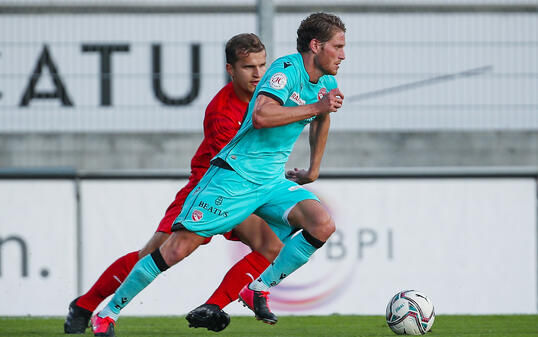 Liechtenstein Schweiz Fussball Barrage-Spiel FC Vaduz - FC Thun