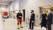 Gesundheitsminister Manuel Frick besucht das Rote Kreuz in Vaduz