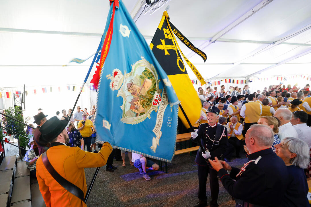 76. Liechtensteiner Verbandsmusikfest in Mauren  unter dem Motto «Mura - tönt guat»