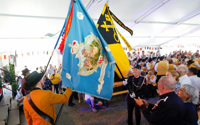 76. Liechtensteiner Verbandsmusikfest in Mauren  unter dem Motto «Mura - tönt guat»