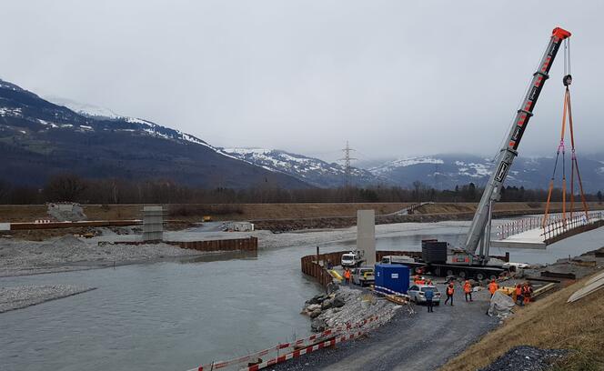 Brücke Vaduz Buchs Brücke Vaduz Buchs