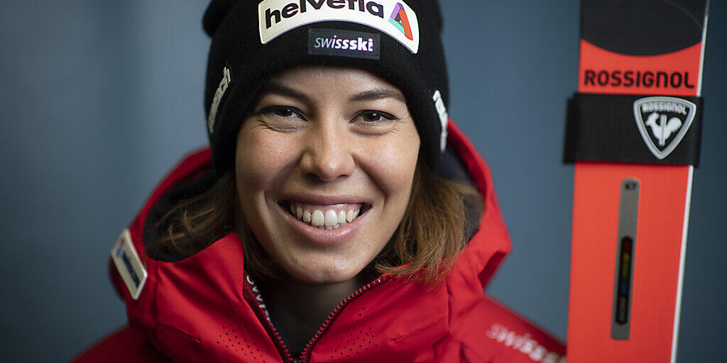 Blickt zuversichtlich auf den Start in Sölden und die weitere Saison: Michelle Gisin Blickt zuversichtlich auf den Start in Sölden und die weitere Saison: Michelle Gisin