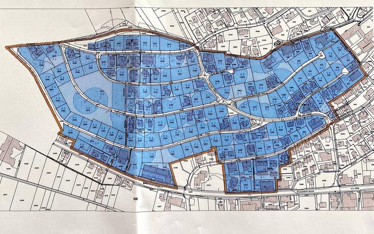 Baulandumlegung Halde Eschen