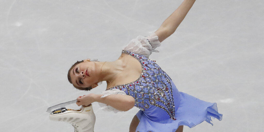 Alexia Paganini während ihres Kurzprogramms in Mailand